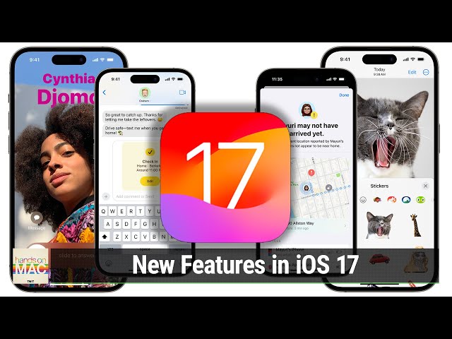 New Features in iOS 17 - Contact Posters, Live Voicemail, StandBy, Interactive Widgets, and More