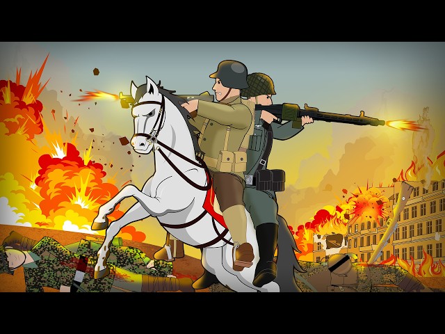 US Army & Wehrmacht vs SS: Epic Horse VIP Rescue Mission