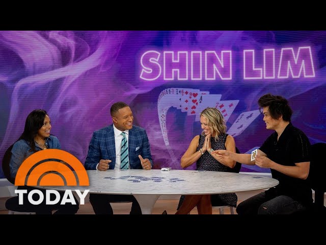 See Shin Lim amaze TODAY cohosts with live playing card illusion