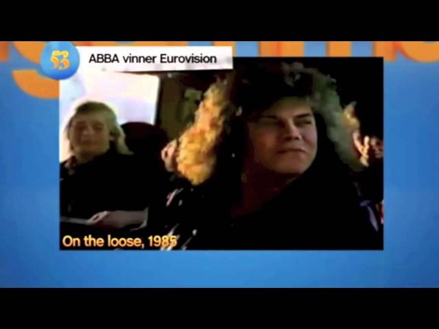 Joey Tempest of Europe showing his swagger in Swedish interview