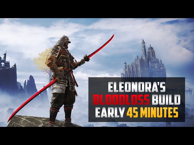 Eleonora's Poleblade Build Early Game | Elden Ring Eleonora's Poleblade Build | Elden Ring Builds