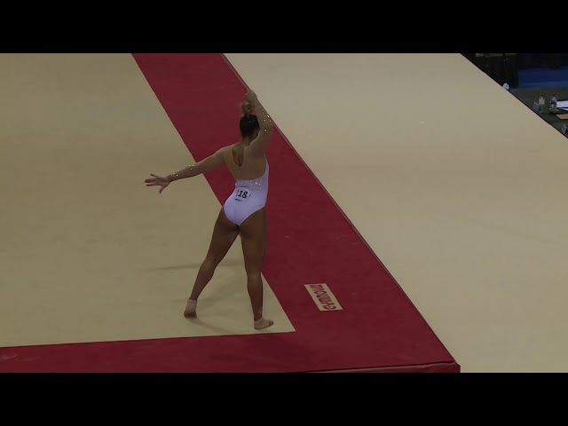 Ellie Downie   AA GOLD   Floor   2019 British Gymnastics Championships   WAG SNR AA