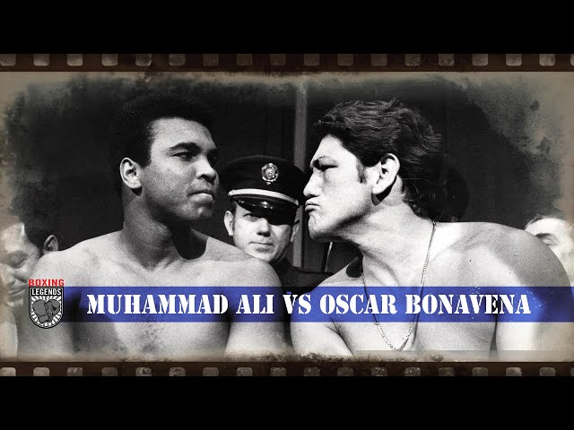 Muhammad Ali 🇺🇲vs.🇦🇷 Oscar Bonavena | ALI GAVE THE CONTRACT TO RINGO |