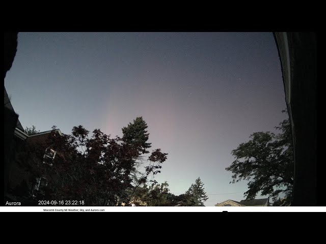 Macomb County MI Weather,  Sky, and Aurora cam