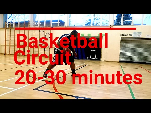 Basketball Circuit Training (Passing, Shooting & Dribbling)