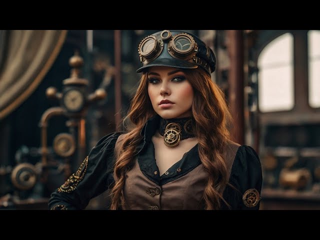 Steampunk Girl Fashion, A Fusion of Vintage Elegance and Industrial Edge