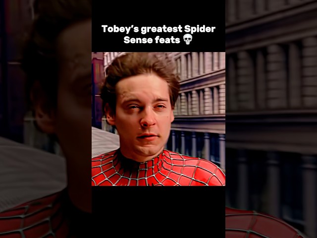 Tobey Maguire using spider sense