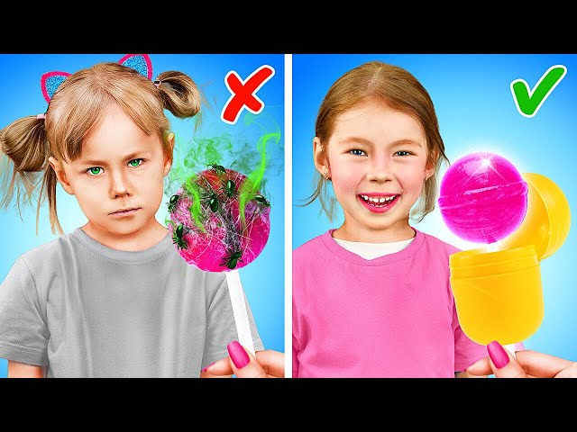 Good Kid vs Bad Kid ! Cool Hacks and Funny Situations by TeenVee