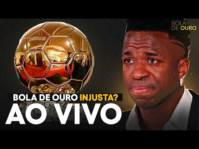 BOLA DE OURO 2024 AO VIVO - A PREMIAÇÃO MAIS INJUSTA DA HISTORIA?