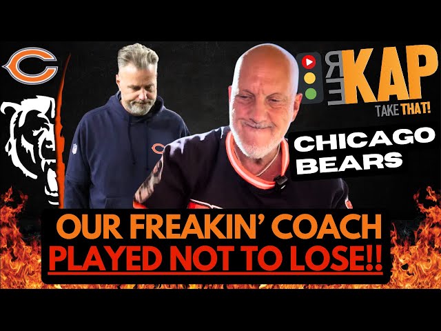 REKAP: 🏈 Chicago Bears 20-19 loss to Green Bay Packers. 🔥 ‘Our F****ing’ coach played not to lose!!’