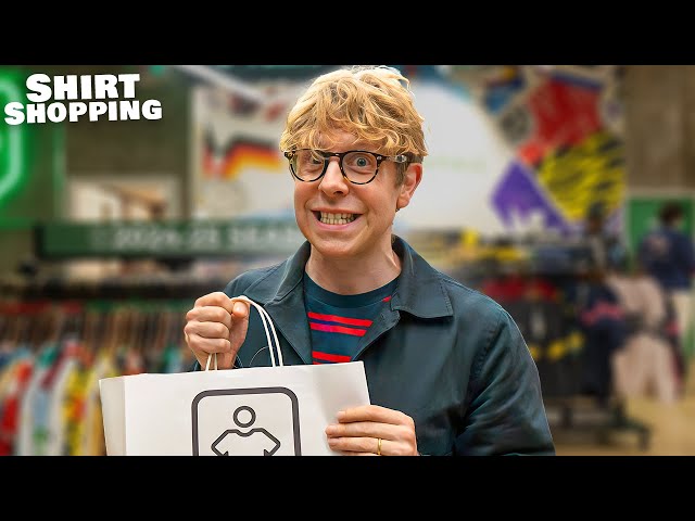 Josh Widdicombe Goes Shopping For RETRO Football Shirts - Shirt Shopping