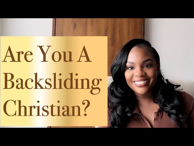 Are You  a Back Sliding  Christian? + Prayer of Salvation | TiffanyB TV