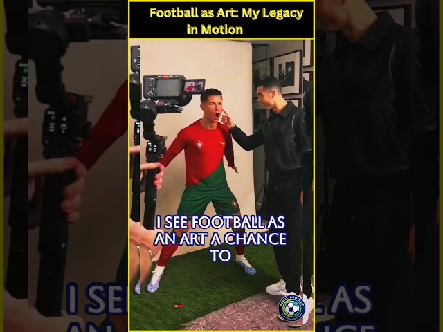 Football as Art: My Legacy in Motion #shorts #ronaldo