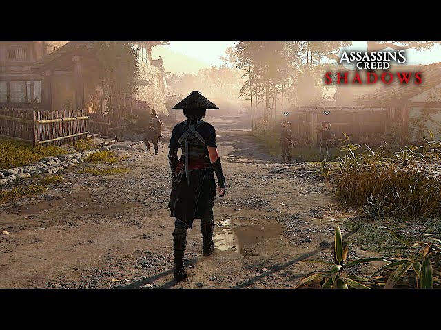 ASSASSIN'S CREED SHADOWS New Gameplay 4K (No Commentary)