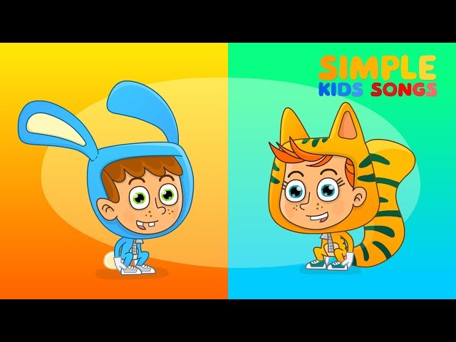 Head Shoulders Knees and Toes | Exercise Song for Children | Simple Kids Songs