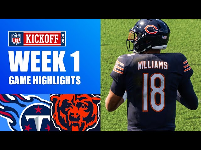 Titans vs. Bears Week 1 - Madden 25 Simulation Highlights