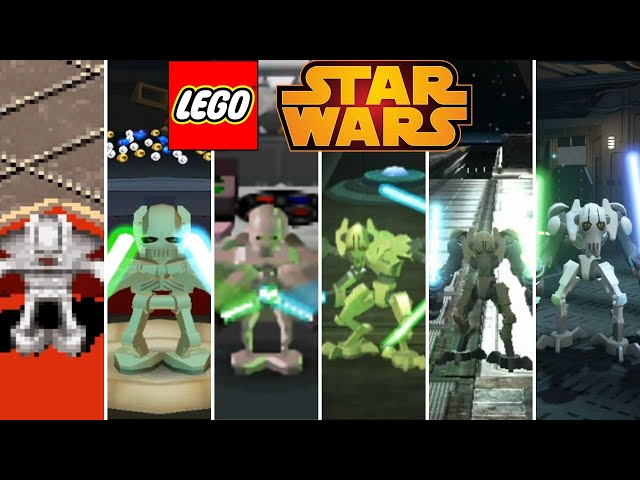 Evolution Of General Grievous In Lego Star Wars Games [So Far]