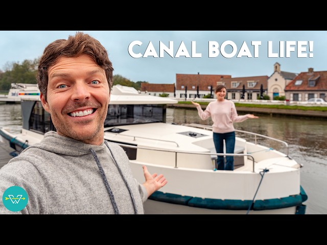 Cruising Belgium On A Canal Boat (full tour)