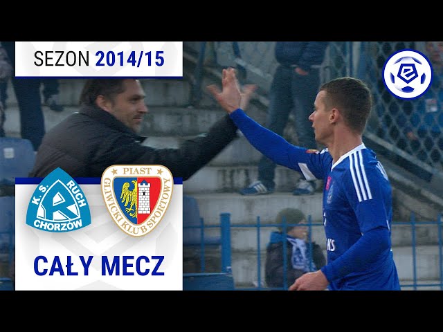 (1/2) Ruch Chorzów - Piast Gliwice | CAŁY MECZ | Ekstraklasa 2014/15 | 20. Kolejka