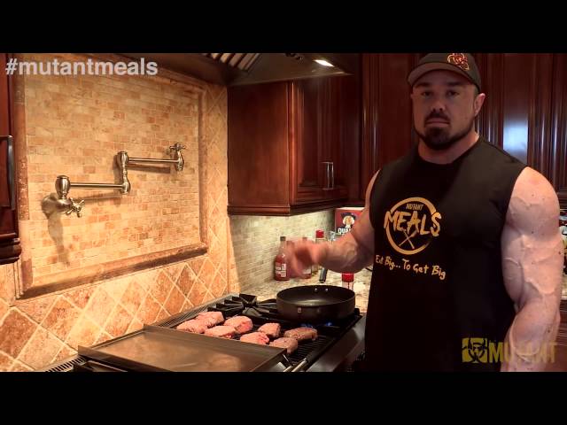 MUTANT MEALS - Contest Prep Post Workout Meal with Big Ron Partlow