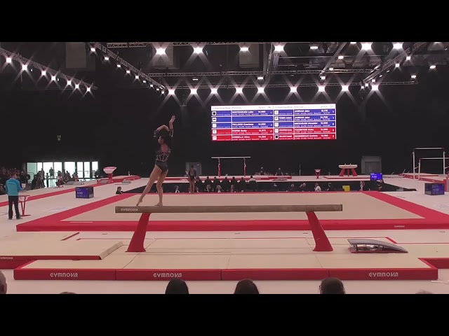 Ondine Achampong - GOLD-Beam-WAG SNR App-2023 Gymnastics British Championships