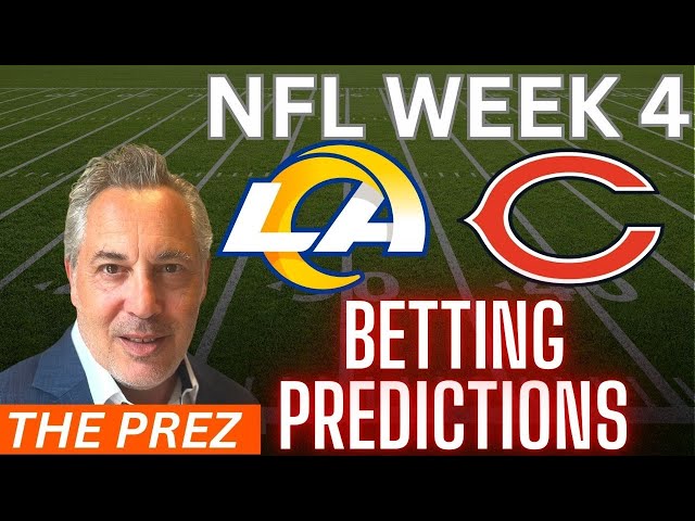 NFL Week 4 Picks and Predictions | Los Angeles Rams vs Chicago Bears Best Bets