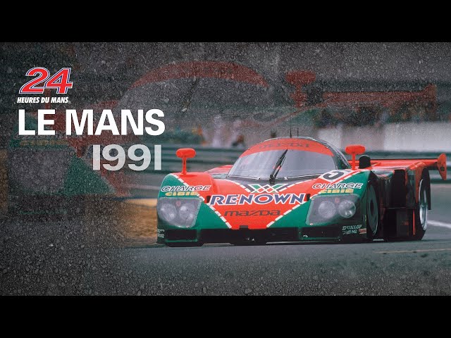 Mazda 787B pure sound! 24 Hours of Le Mans 1991