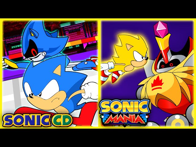 🔵 SONIC CD & Mania 📀 MOVIE (Fan Animation)