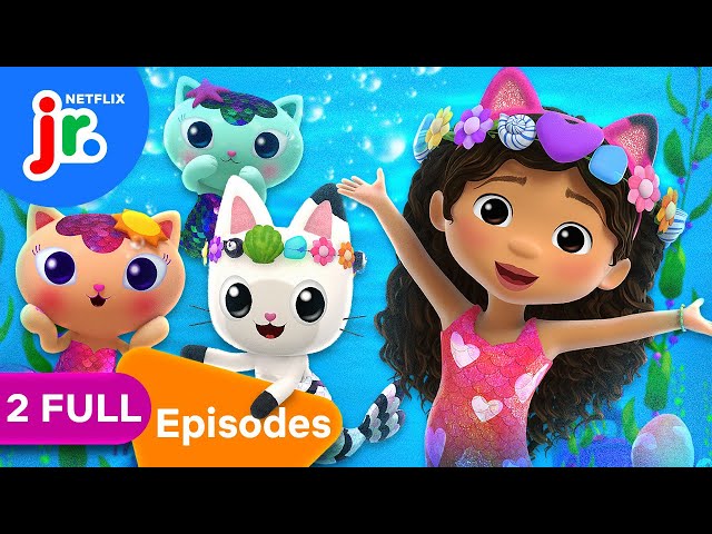 Mermaid Magic SUPER Episode 🐬✨ Gabby's Dollhouse Full Episodes | Netflix Jr