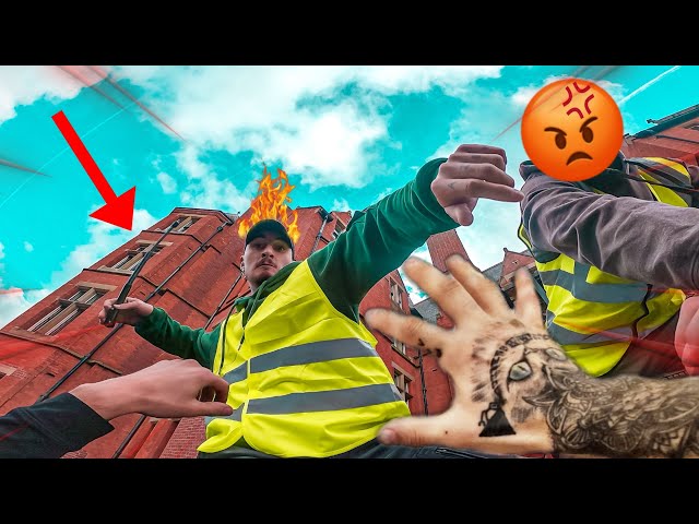 Escaping from Security PART 2😡(Parkour POV Chase in Manchester) 🇬🇧