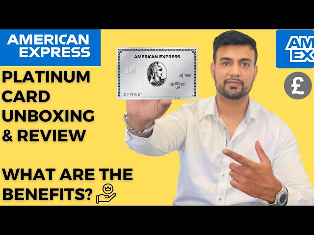 American Express Platinum Card Unboxing, Benefits and Review!