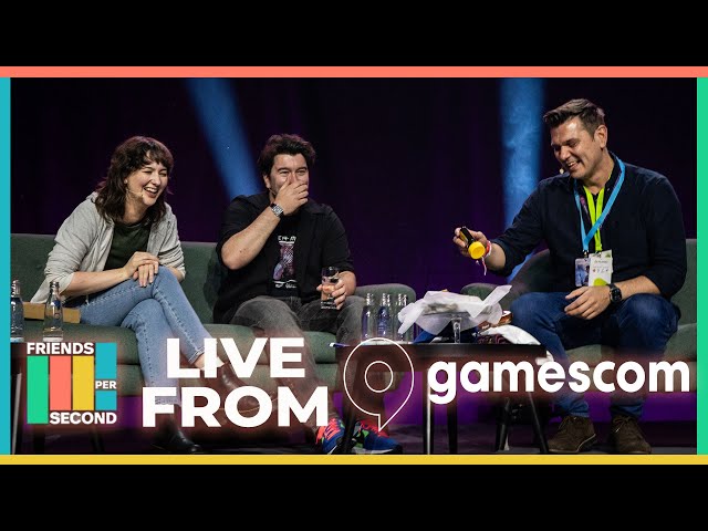 [Re-upload] Our First Ever Live Show (from Gamescom 2024) | Friends Per Second Ep #52