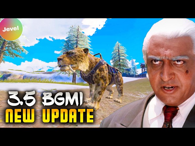 FINNALY 3.5 UPDATE OF BGMI/PUBG  IS HERE ! BGMI NEW UPDATE | JEVEL |