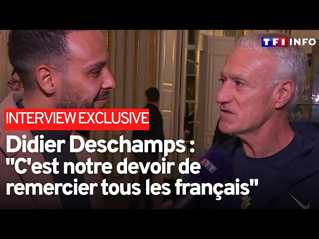 Didier Deschamps s'exprime suite à la défaite de la France à la finale de la Coupe du monde