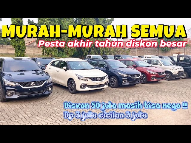 Menjelang Akhir Tahun All tipe Suzuki Murah Semua,Diskon besar sampai 50 jutaan