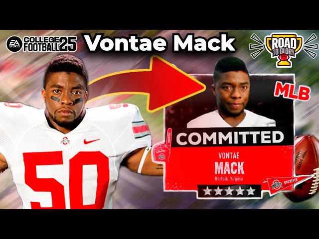 I Put Vontae Mack in College Football 25!