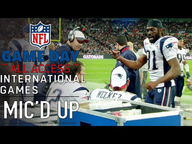 Best Mic'd Up Moments from International Games, "We smell it!" | Game Day All Access