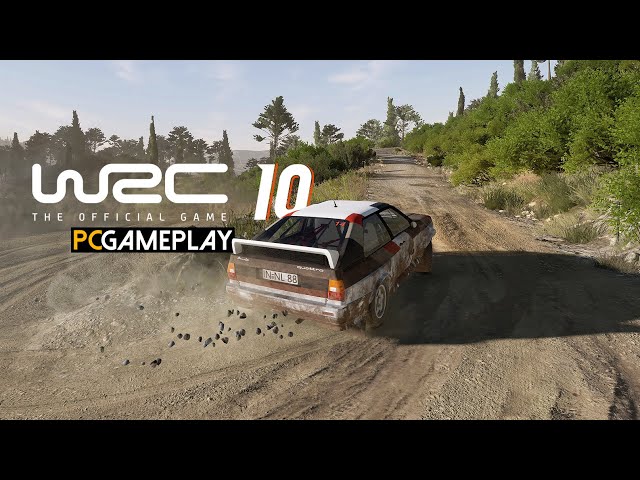 WRC 10 FIA World Rally Championship Gameplay (PC)