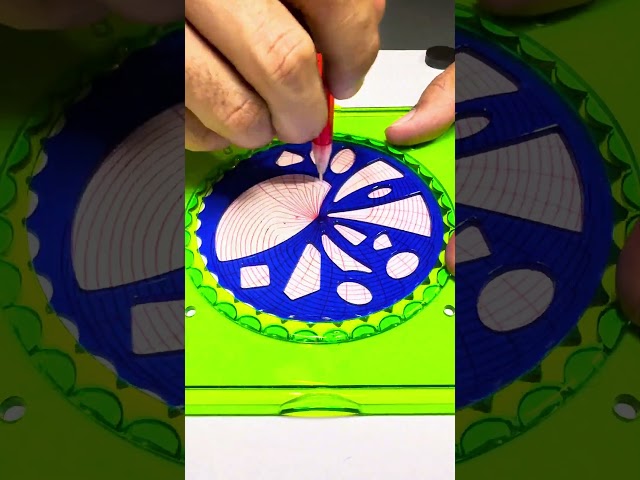 The Spirograph SECRET to Creating MIND-BLOWING Patterns #spirograph #satisfying asmr