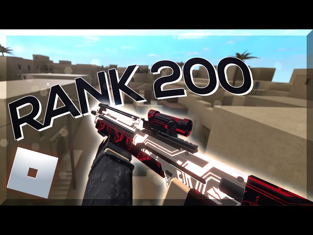 THE RANK 200 SNIPER.. (Phantom Forces)