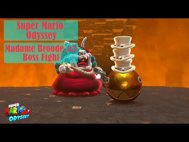 Super Mario Odyssey Boss Fight - Madame Broode and Chompikins #2