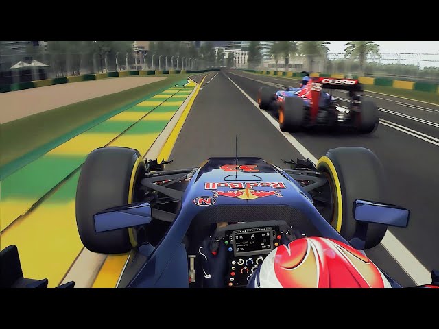 F1 2015 Verstappen vs Sainz Australian GP Onboard | Assetto Corsa