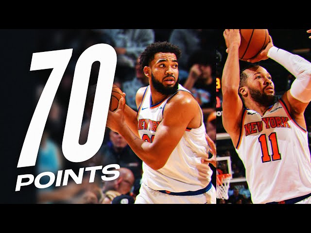 Jalen Brunson (36 PTS) & Karl-Anthony Towns (34 PTS) GET BUCKETS in Phoenix! 🔥| November 20, 2024