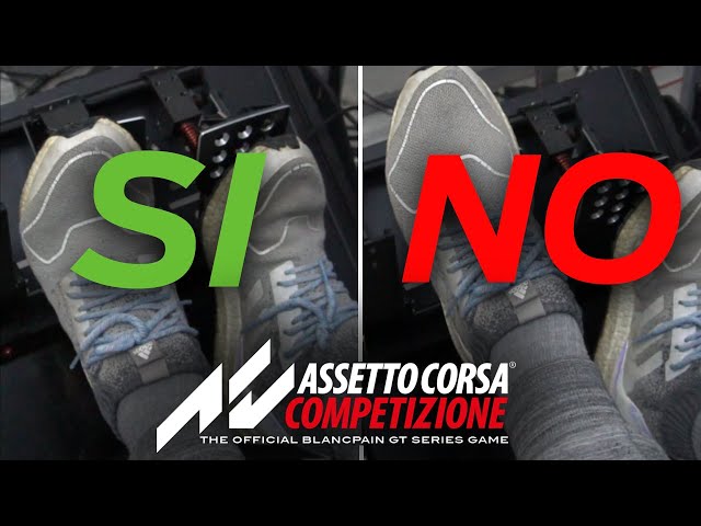 THE MOST COMMON BRAKING ERRORS IN SIMRACING - Assetto Corsa Competizione