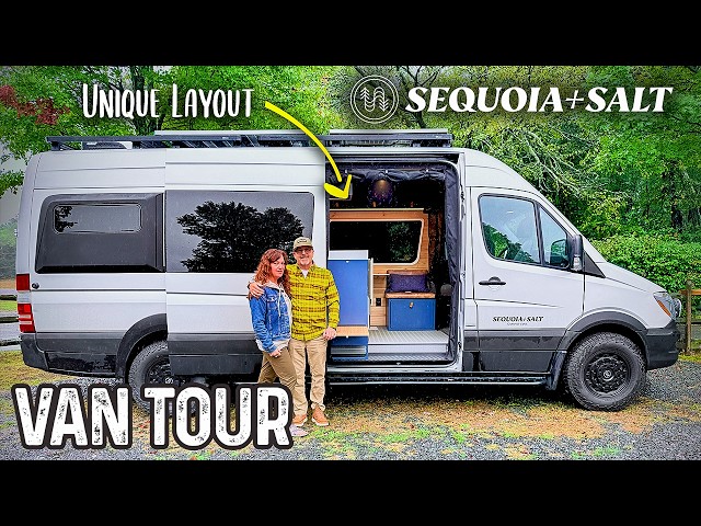 Campervan With Very Unique Layout | Sprinter Van Life Build