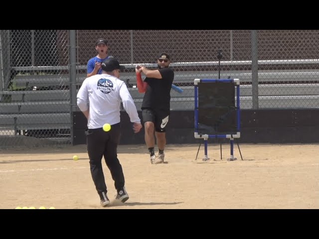 This Blitzball Home Run Almost Hit the Pitcher...