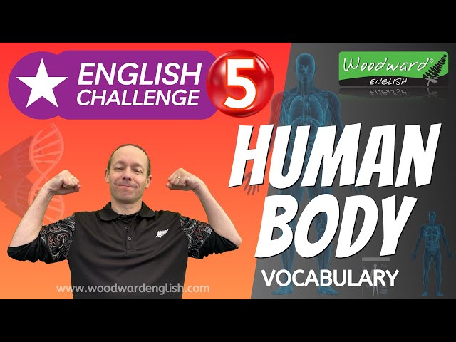 HUMAN BODY Vocabulary Quiz 💪 English Challenge 5 | Learn English Vocabulary about the Body