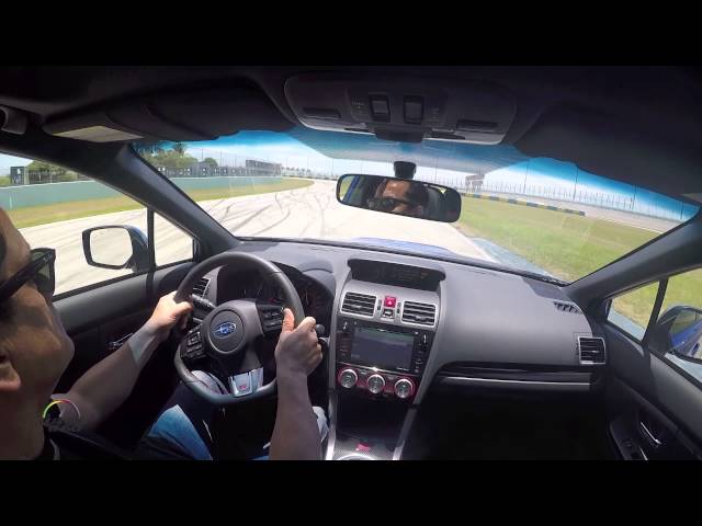 2016 Subaru WRX STI at the Homestead-Miami Speedway