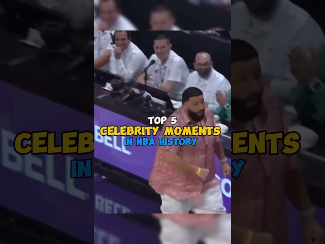 Top 5 Celebrity Moments In NBA History!