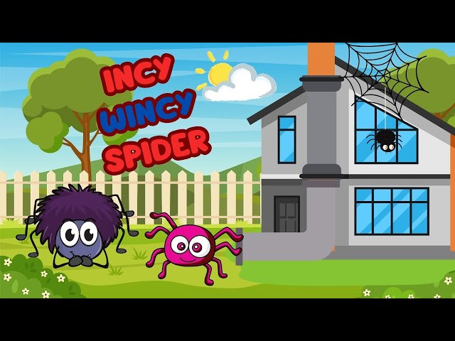 Incy Wincy Spider - Classic Nursery Rhyme for Kids 🎵☔🌞